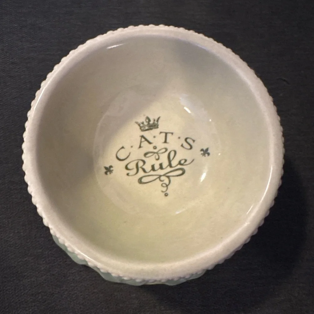 Chic Ceramic Cat Bowl